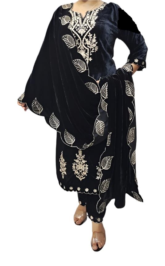 Stunning designer Suit Set with dupatta